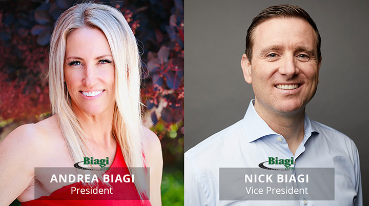 Biagi Bros., Inc. Has a New President and Vice President!