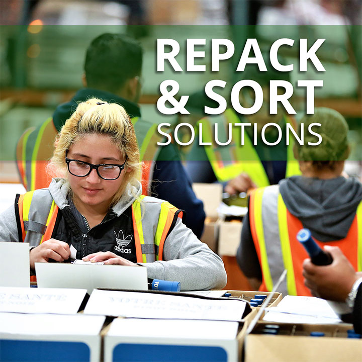 How growing companies can benefit from repack and sort solutions
