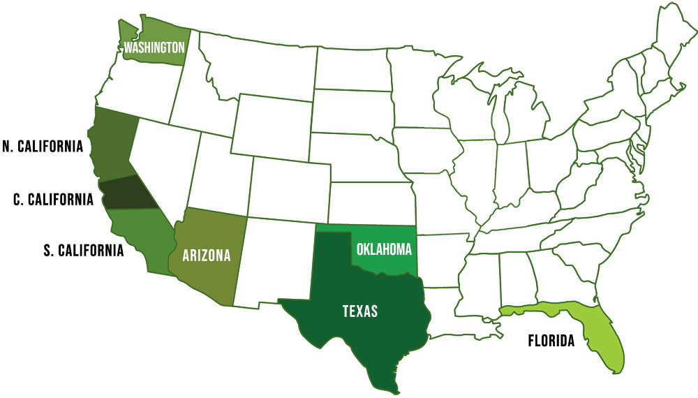 Transportation locations USA map Transportation locations USA map